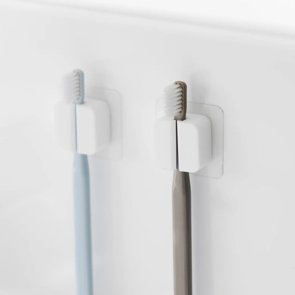 Бели силиконови мултифункционални държачи в комплект от 2 бр. Film Hook – YAMAZAKI-image-2