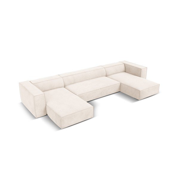 Кремав ъглов диван (U-образен) Madame - Windsor & Co Sofas-image-2