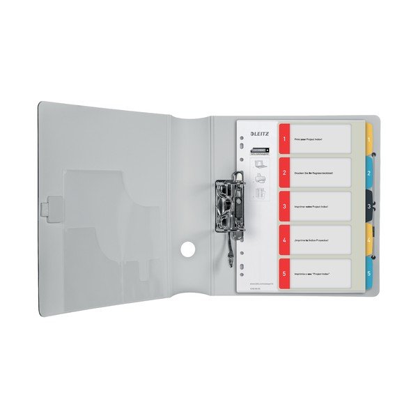Комплект от 5 цифрови индекса с 5 етикета, A4 Cosy - Leitz-image-2
