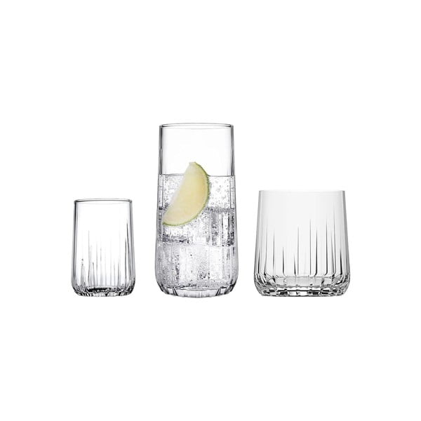 Стъклени чаши в комплект от 18 бр. Nova – Hermia-image-3