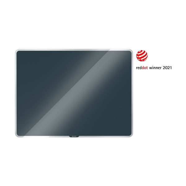 Магнитна дъска от сиво стъкло , 60 x 40 cm Cosy - Leitz-image-2