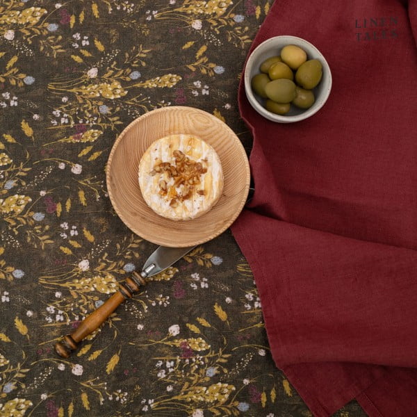 Ленена кърпа за съдове 45x65 cm Marsala – Linen Tales-image-3