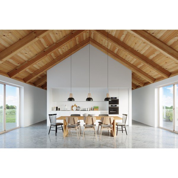 Висящо осветително тяло в черно и бежово Olla - Sollux-image-4