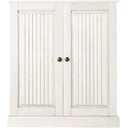 Бяло шкафче от масивен бор 100x34 cm Mille – Støraa