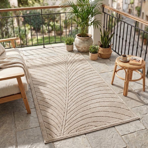 Бежова пътека за открито и закрито 80x250 cm Nova 1204 – Ayyildiz Carpets-image-1