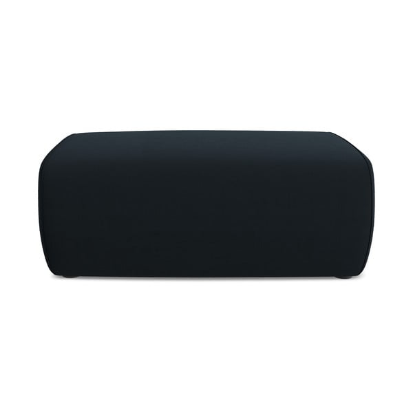 Тъмносиня кадифена табуретка Kapua – Makamii