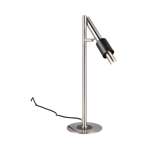 LED настолна лампа в черен и сребрист цвят (височина 50 cm) Ikaris – Trio Select-image-2
