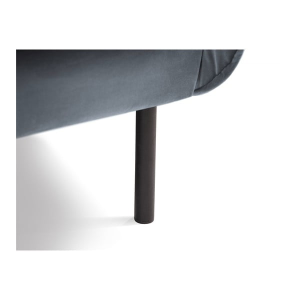 Кресло от сиво кадифе Vienna - Cosmopolitan Design-image-4