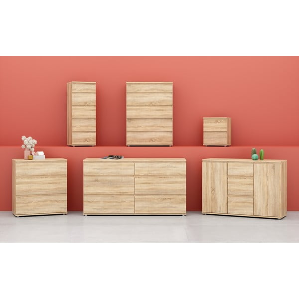 Нощно шкафче в дъбов декор Nova - Tvilum-image-1