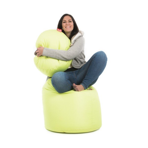 Neonově žlutý puf Tuli Basic