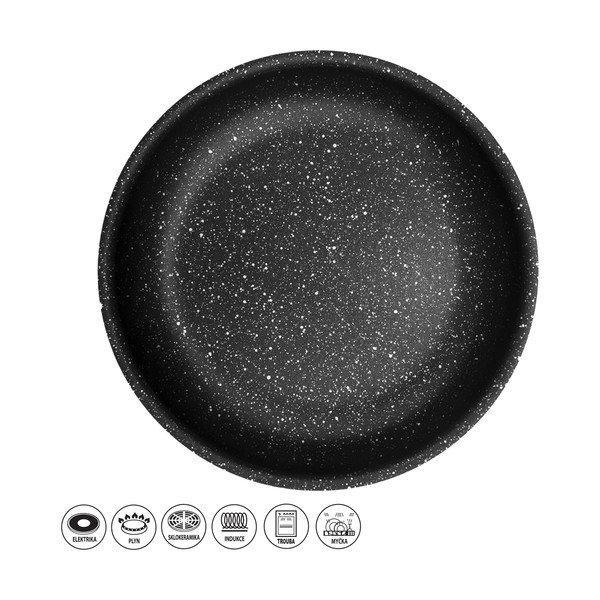Алуминиева тенджера ø 28 cm Grande Combi - Orion-image-1
