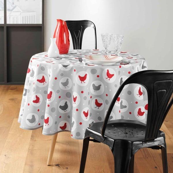 Покривка за маса ø 180 cm Suzette – douceur d'intérieur-image-1