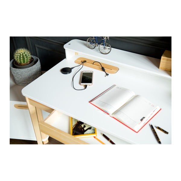 Тъмно сива работна маса ASHME Ashme - Ragaba-image-2