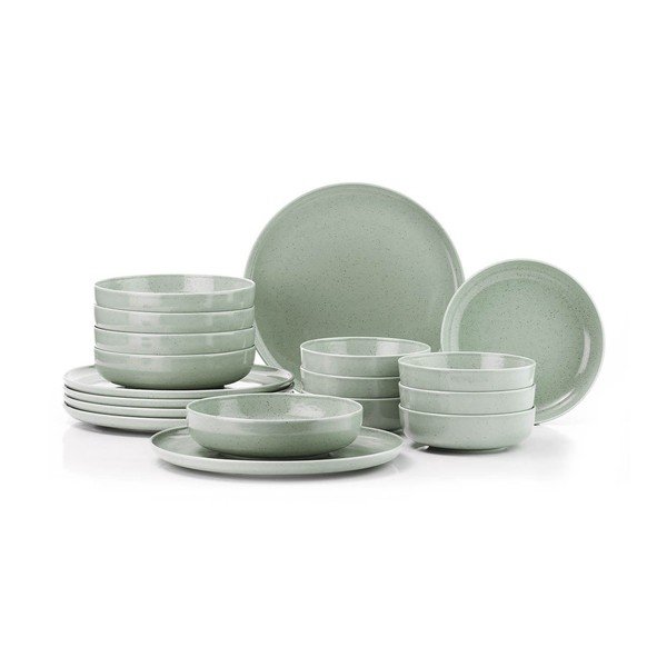 Комплект за хранене от порцелан 18 бр. - Hermia