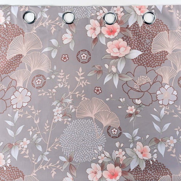 Сива затъмняваща завеса от микрофибър 135x260 cm Yokahama – douceur d'intérieur-image-4