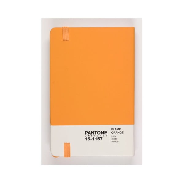 Zápisník Rubber Flame Orange 18-3949