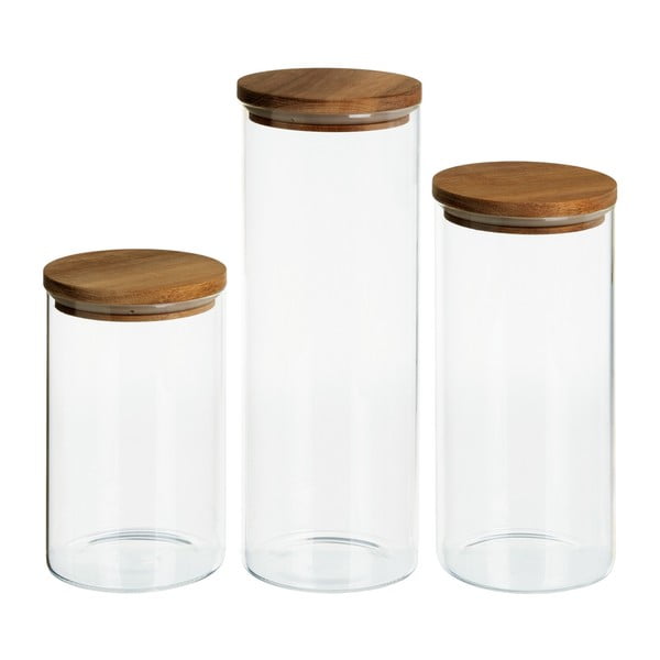 Стъклени кутии за храна в комплект от 3 бр. – Casa Selección