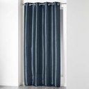 Тъмносиньо перде от микросатен 140x240 cm Shana – douceur d'intérieur