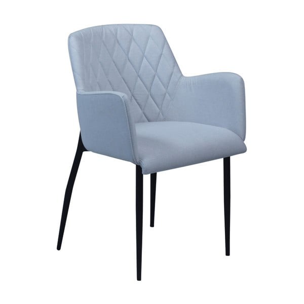 Modrá jídelní židle s područkami DAN–FORM Rombo