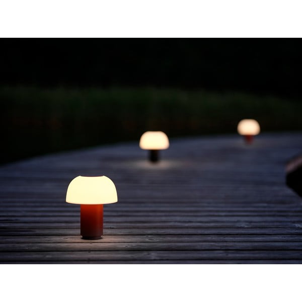 Оранжева алуминиева LED затъмняваща се настолна лампа (височина 22 cm) Harvest – Zone-image-1