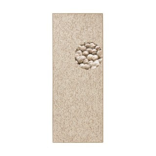 Светлокафява пътека 80x300 cm Wolly – BT Carpet