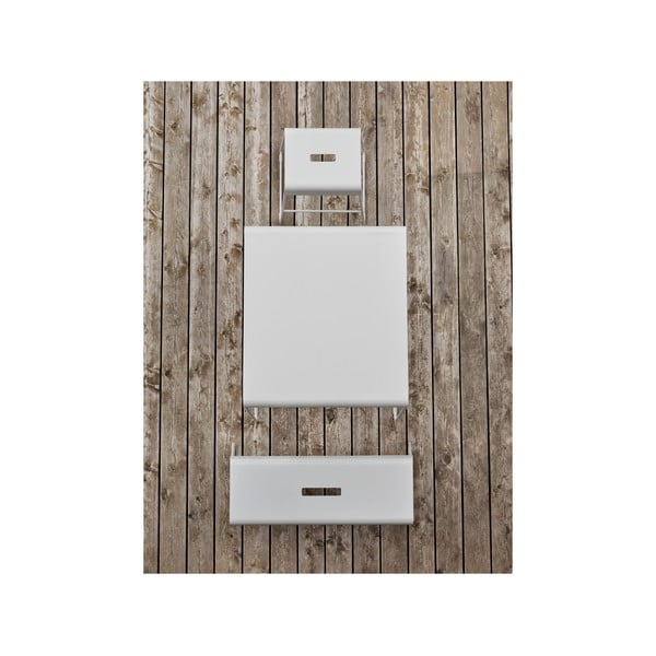 Бяла метална трапезна маса 58x75 cm A-Café – Zone-image-3