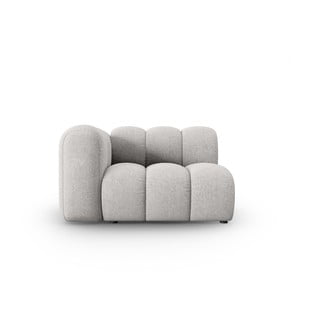 Светлосив модулен диван (ляв ъгъл) Lupine – Micadoni Home