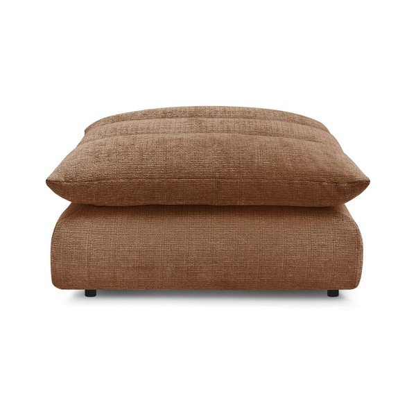 Оранжева шенилова табуретка Neil – Bobochic Paris-image-4