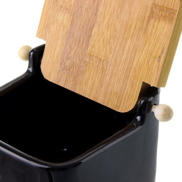 Черна керамична сламка Unimasa, 750 ml - Casa Selección-image-1