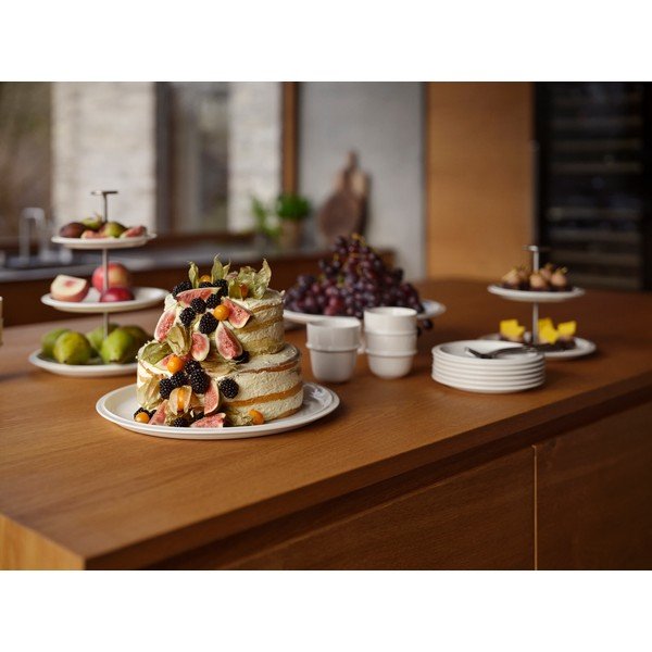 Поднос за сервиране порцеланова тава ø 32 cm Eau – Zone-image-3