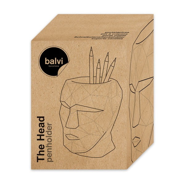 Органайзер за канцеларски материали от цимент Head - Balvi-image-3