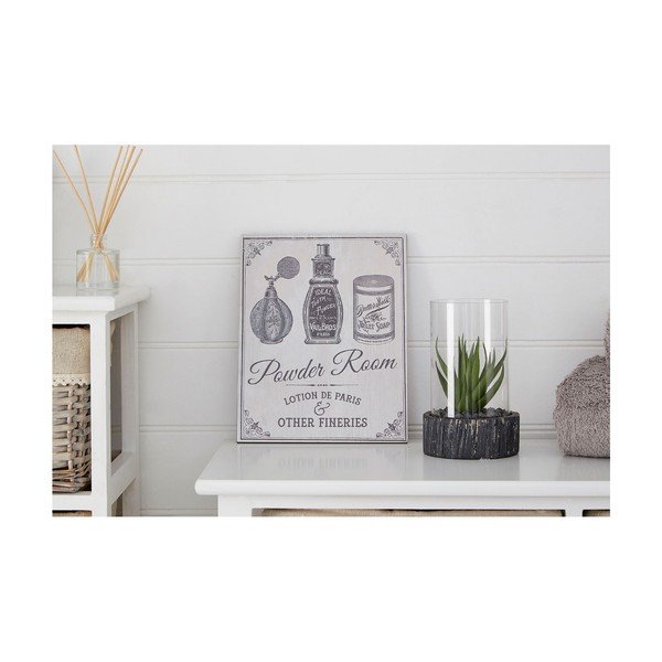 Obraz do koupelny Premier Housewares Powder Room, 20 x 25 cm-image-3