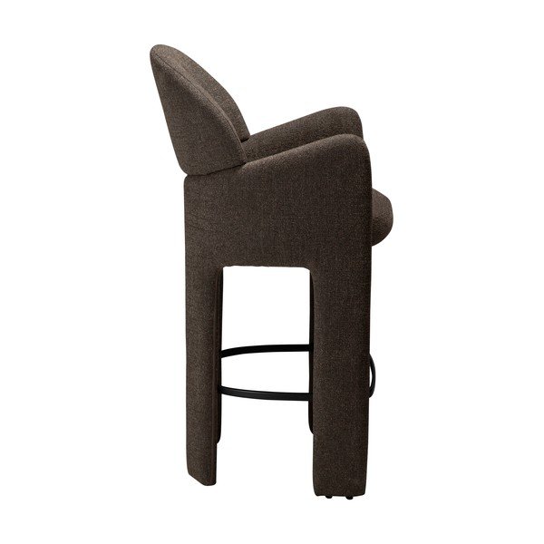 Кафяв бар стол (височина на седалката 68,5 cm) Aole – DAN-FORM Denmark-image-2