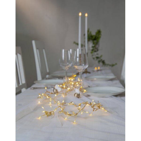 Светлинна декорация с коледен мотив в златист цвят Winny - Star Trading-image-4