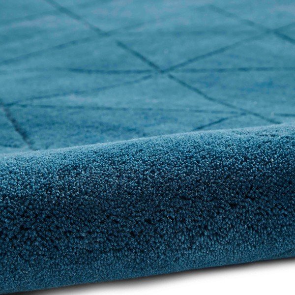 Син вълнен килим , 120 x 170 cm Kasbah - Think Rugs-image-1