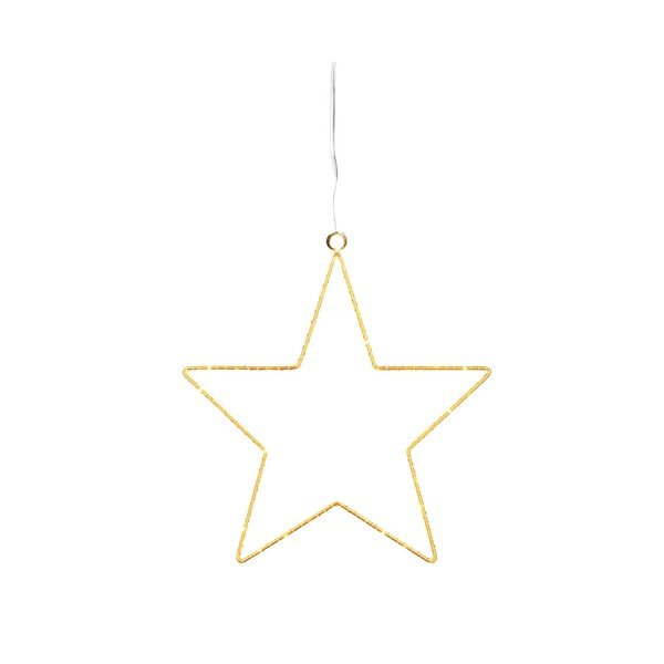 Светлинна декорация на батерии  в златист цвят Liva Star – Sirius