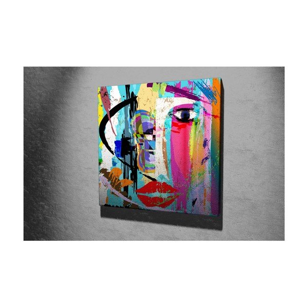 Живопис върху платно Moma, 45 x 45 cm - Majestic-image-1