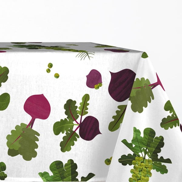 Памучна покривка за маса , 150 x 150 cm Greenery - Happy Friday Basic-image-1