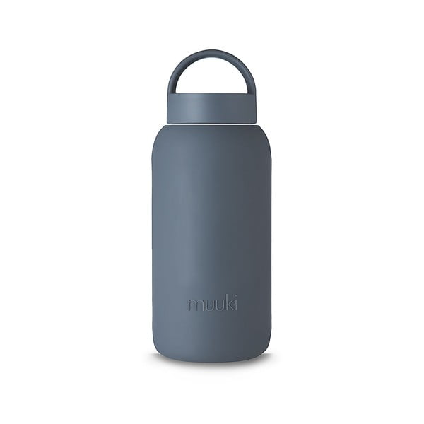 Тъмносива бутилка за пътуване  720 ml Smoke Grey – Muuki-image-2