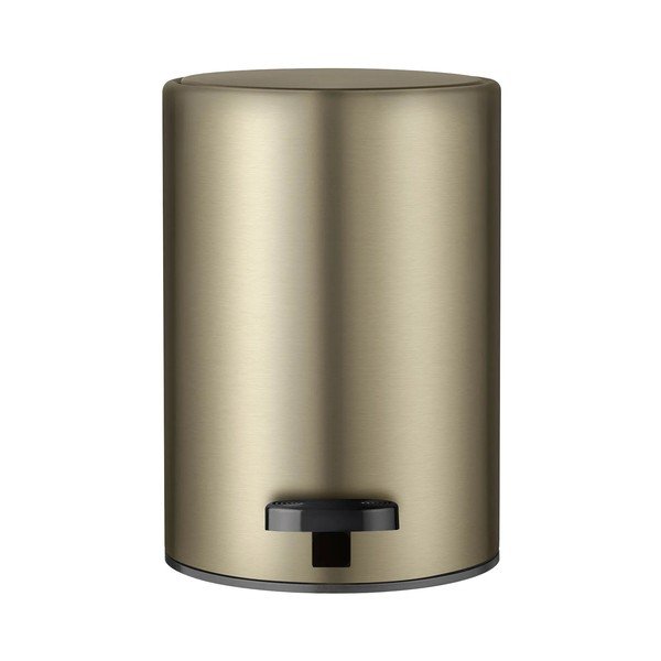 Стоманено кошче за боклук с педал в месингов цвят 3 l Modo – Blomus