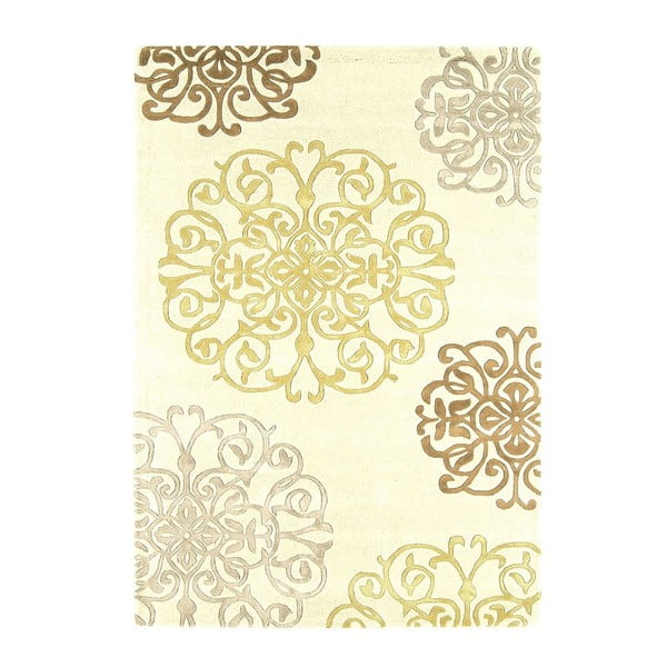 Vlněný koberec Tangier Cream 200x300 cm