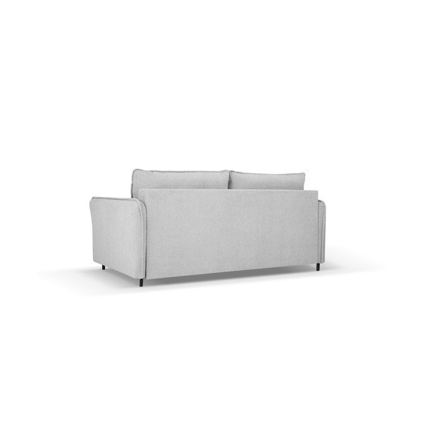 Светлосив разтегателен диван 166 cm Dalida - Micadoni Home-image-4