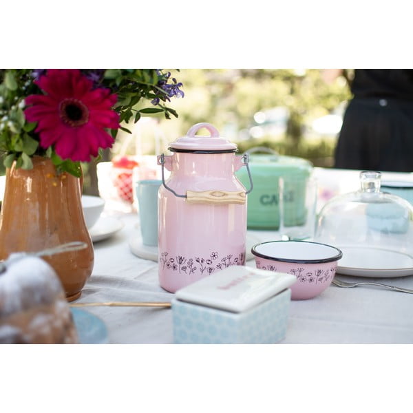 Розова емайлирана купа Meadow, ø 12 cm - Orion-image-4