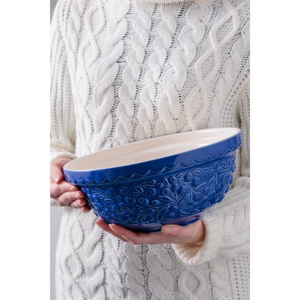 Синя глинена купа ø 26 cm Fruits Blueberry – Mason Cash-image-2