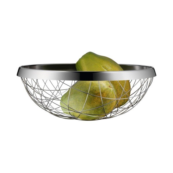 Кошница за плодове от неръждаема стомана Cromargan® , ⌀ 30 см Lounge Living - WMF-image-1