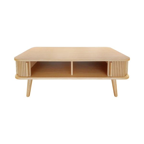 Масичка за кафе от дъбова дървесина 58x107,5 cm Rove - Woodman-image-3