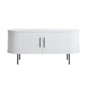 Бяла маса за телевизор 120x56x40 cm Nola – Unique Furniture