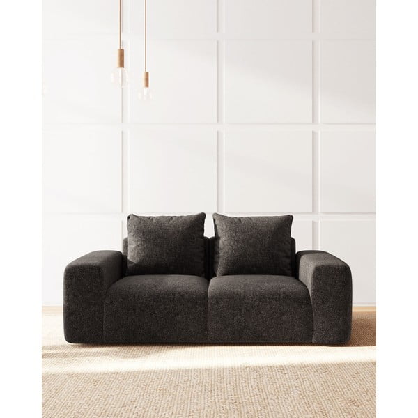 Антрацитен диван 212 cm Feiro - MESONICA-image-3