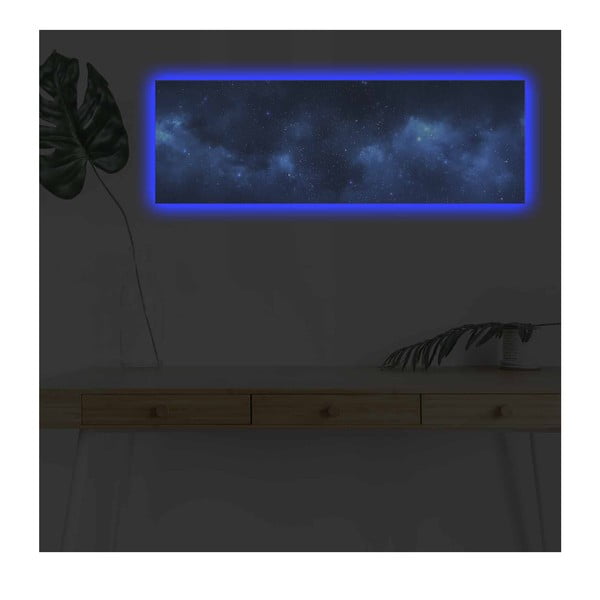 Картина 90x30 cm Nebula - Wallity