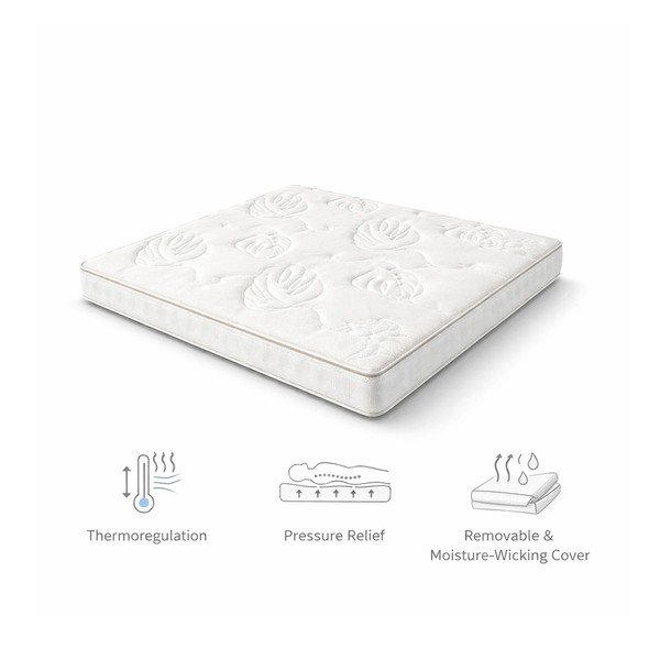 Средно твърд матрак с пяна 160x200 cm Smooth Vibe – Bonami Selection-image-3